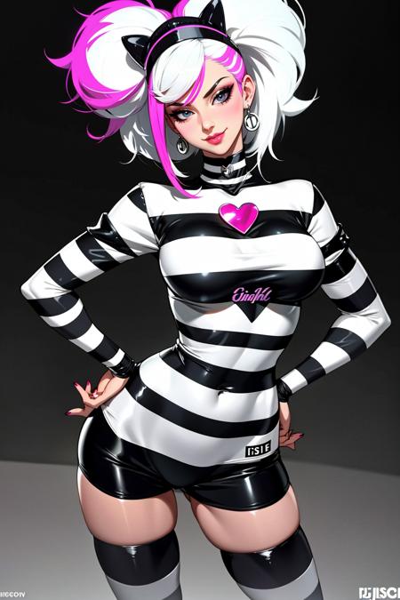 00261-152762726-((Masterpiece, best quality)),edgQuality,smirk,smug,bimbo glossy,_edgHJ,striped clothing, a woman in a jail outfit posing for a.png